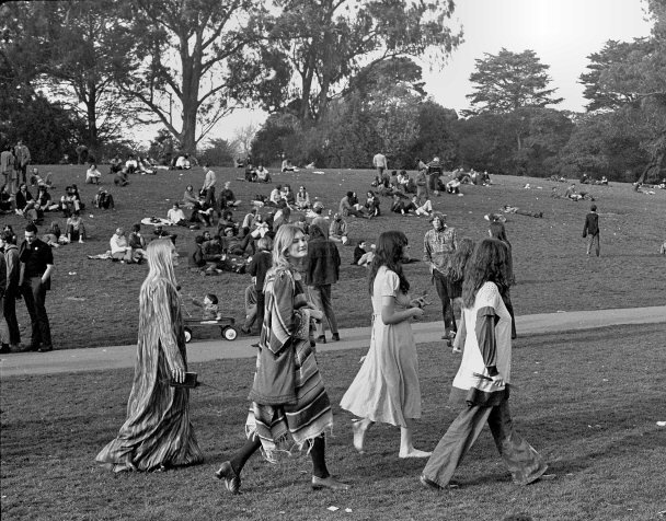 O Golden Gate Park, onde Charles Manson começou seu recrutamento.